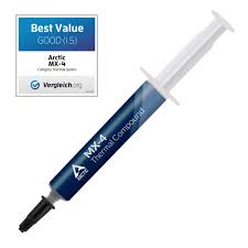 ARCTIC MX-4 Thermal Compound Paste, Carbon Based High Performance, Heatsink Paste, Thermal Compound CPU for All Coolers, Thermal Interface Material -4 Grams